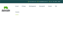 Tablet Screenshot of demecube.com